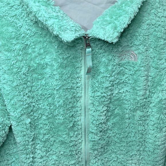 The North Face Women's Mint Green Osito Full Zip Soft Fleece Jacket Size Small - Picture 10 of 15